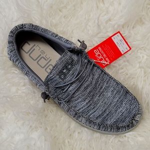 Hey Dude Wallysox 11 Men's *RIGHT SHOE ONLY!!* Grey Amputee NWT